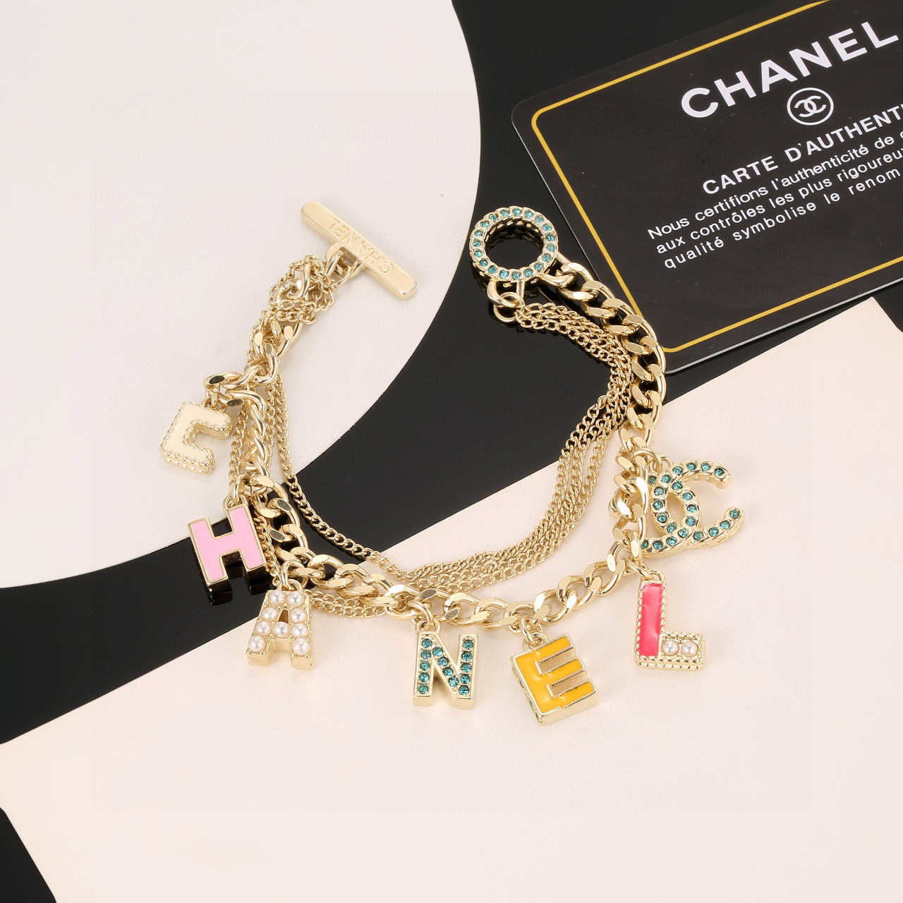 Chanel Colorful Bracelet - cnluxepick