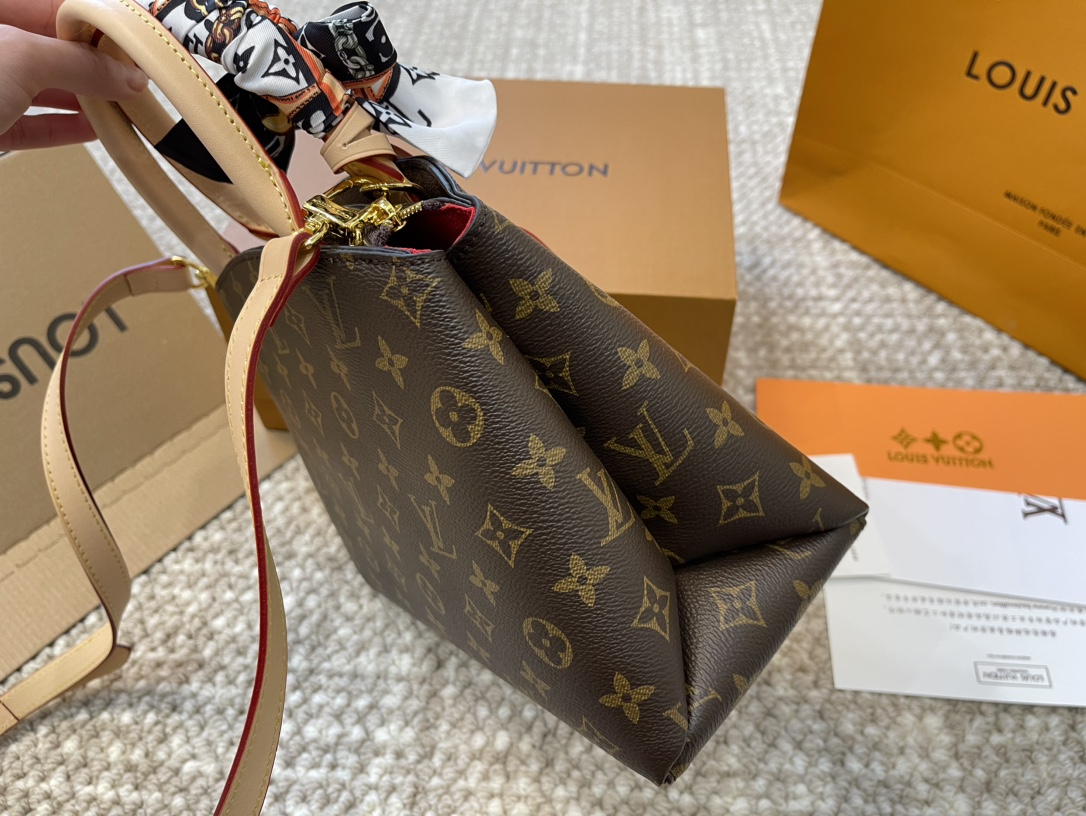 LV classic old flower Montaigne bag - cnluxepick