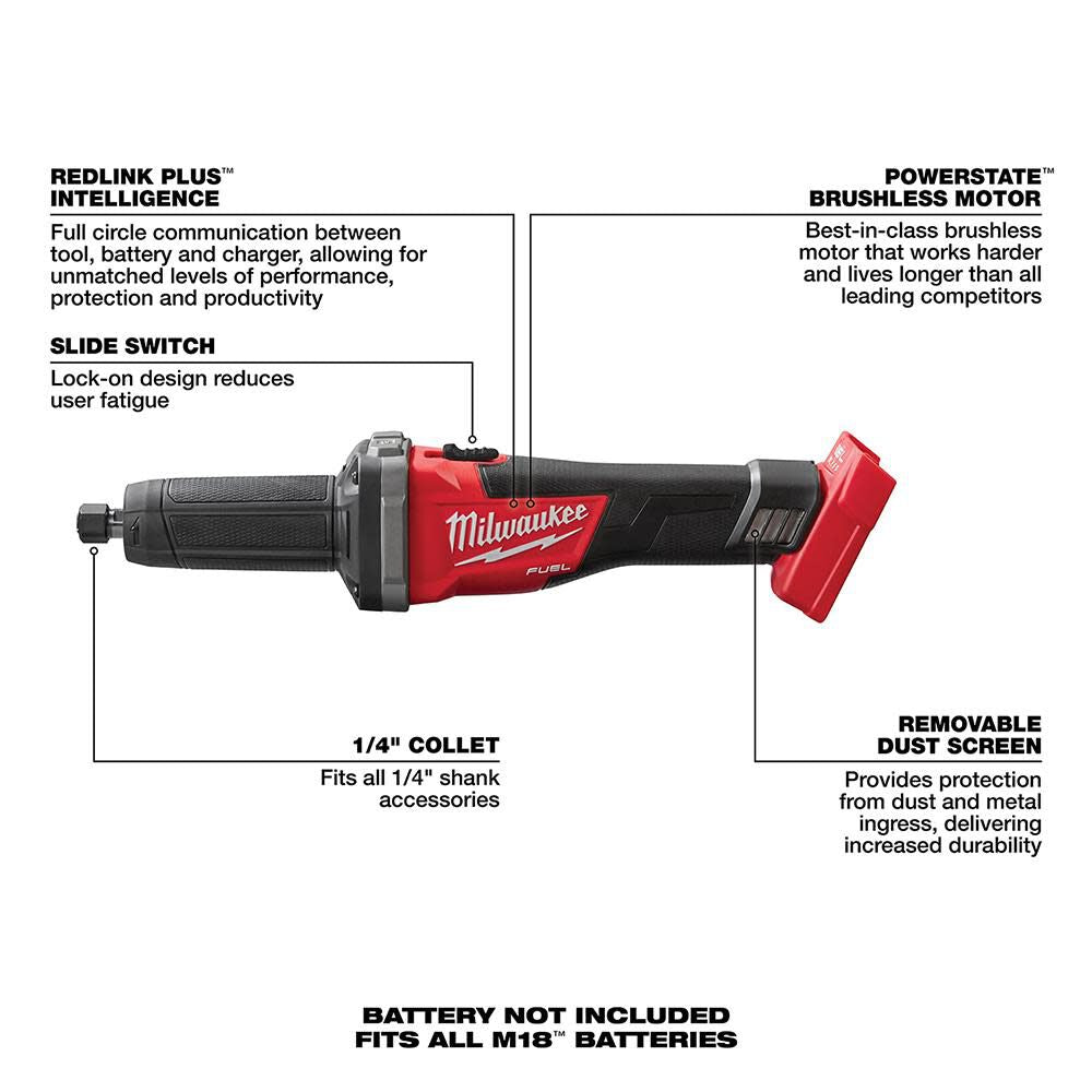 Milwaukee M18 FUEL 1/4 in. Die Grinder 2784-20