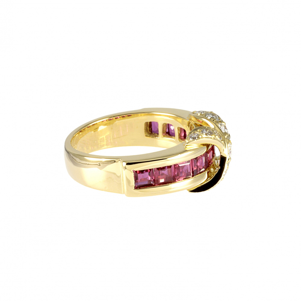 Tiffany & Co. Tiffany Signature K18YG Yellow Gold Ring