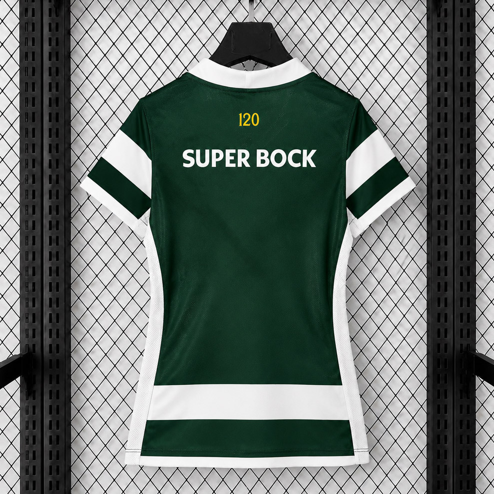Female 26/27 Sporting Home Jersey S-XXL