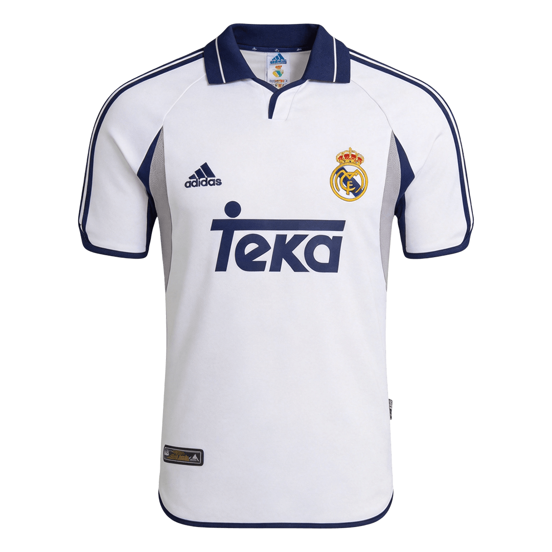Retro Soccer Jersey Real Madrid Home 2000/01