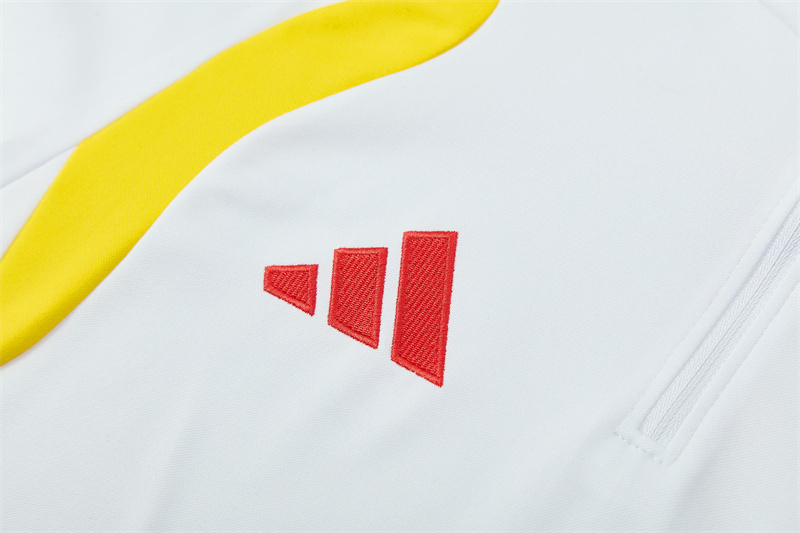 Colombia 2026 Training Suit Half Zipper White
