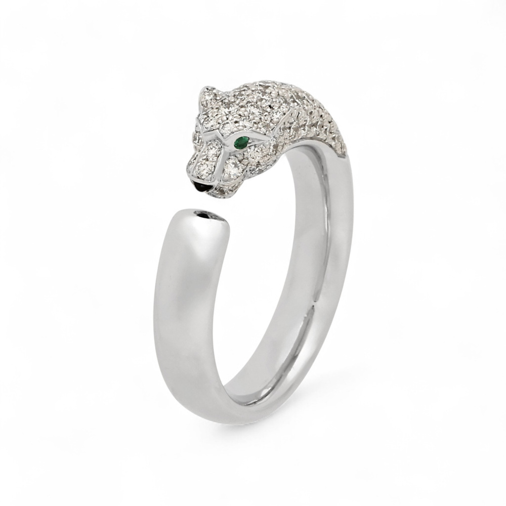 Cartier Panthère Ring 18K White Gold N4765900