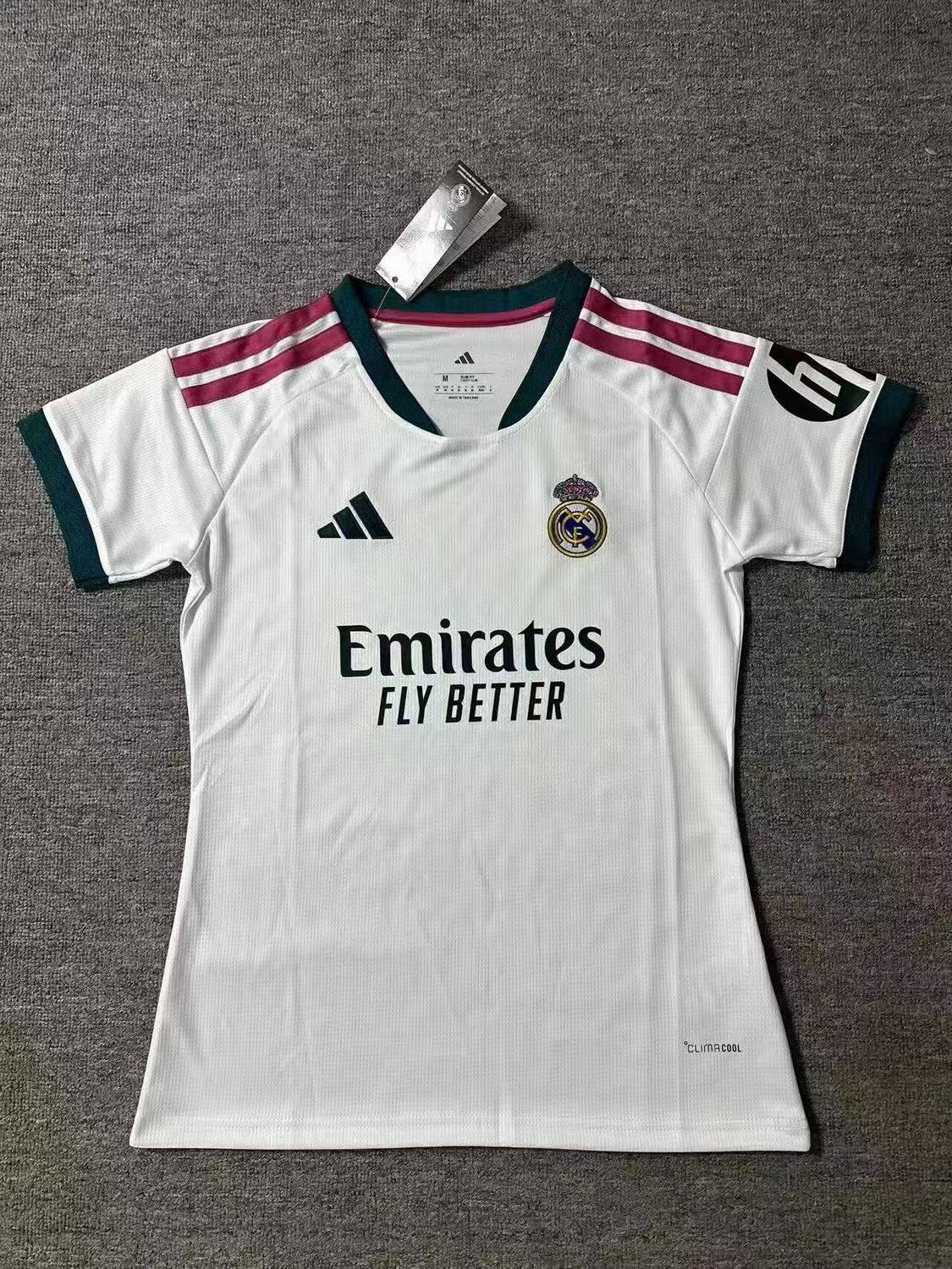 Real Madrid home jersey women's edition