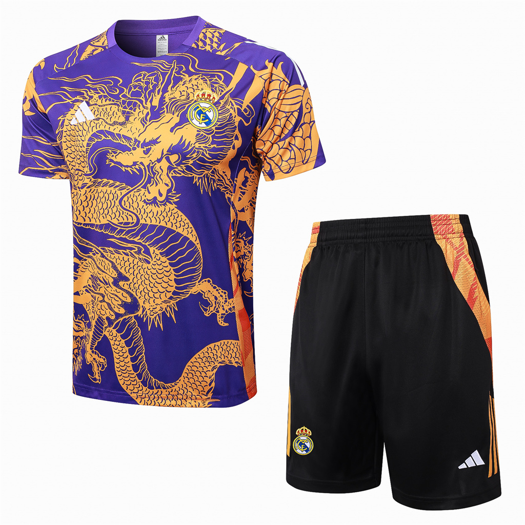 Real Madrid Training Short sleeve Suit 24/25