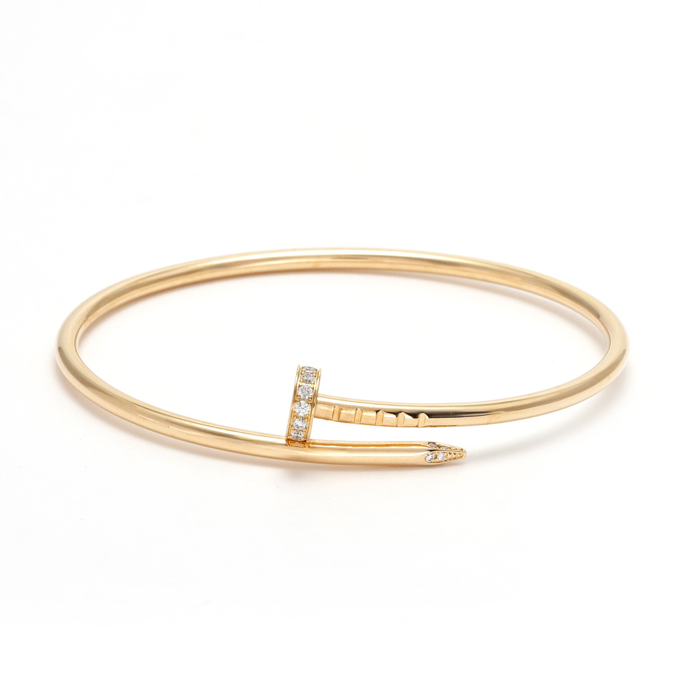 Cartier Juste un Clou Sm Bracelet 18K Yellow Gold Diamond B6066100