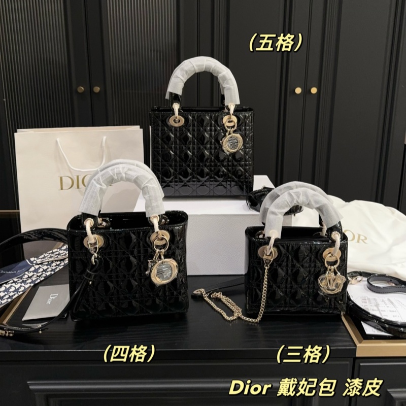 dior patent leather Diana Bag - cnluxepick