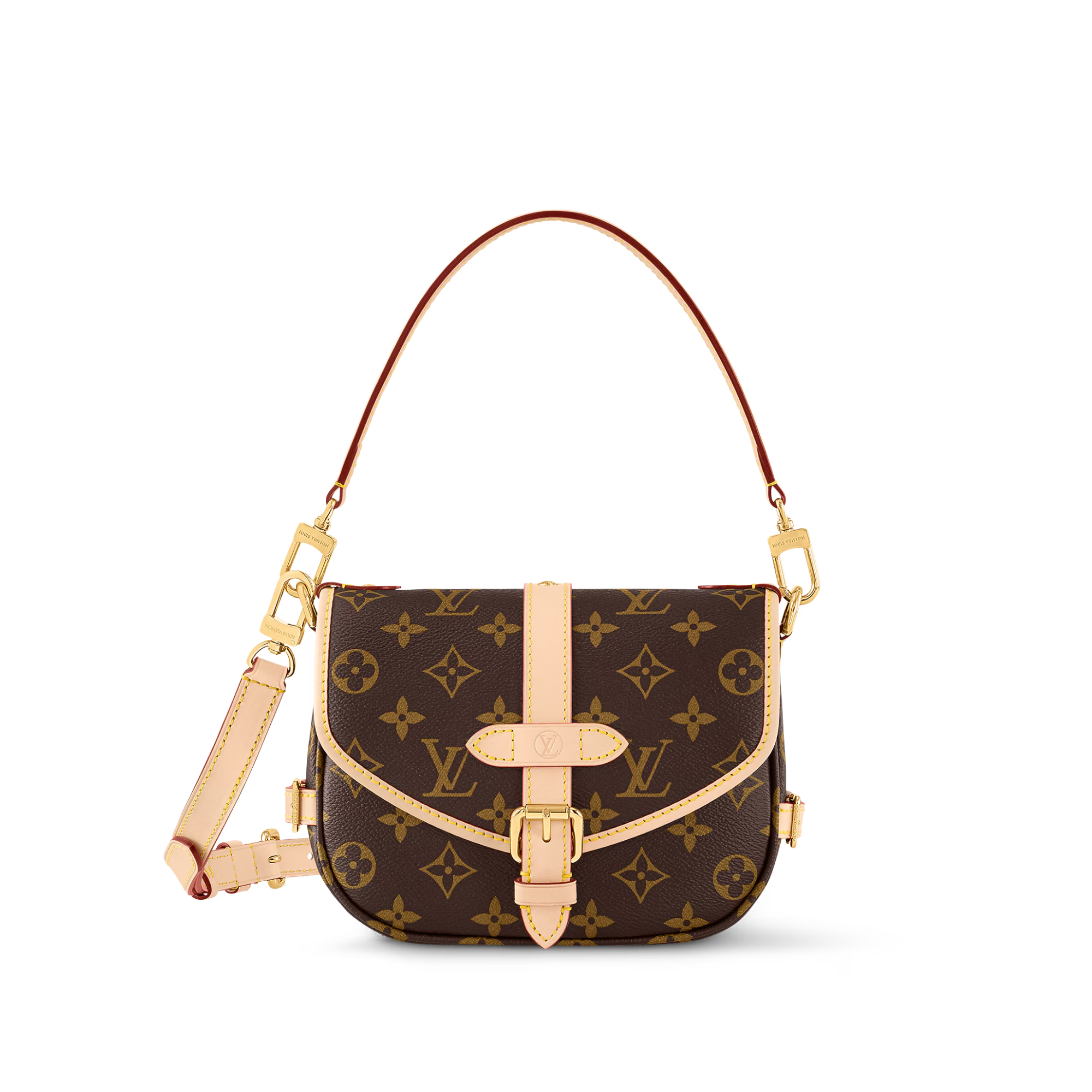 Louis Vuitton Saumur Monogram Brown 20Cm M46740