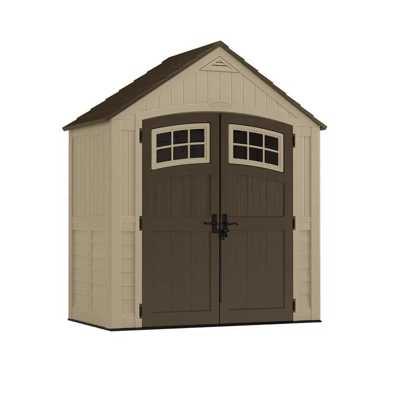 Sutton Outdoor Resin Shed – 7.5 ft Wide x 4 ft Deep