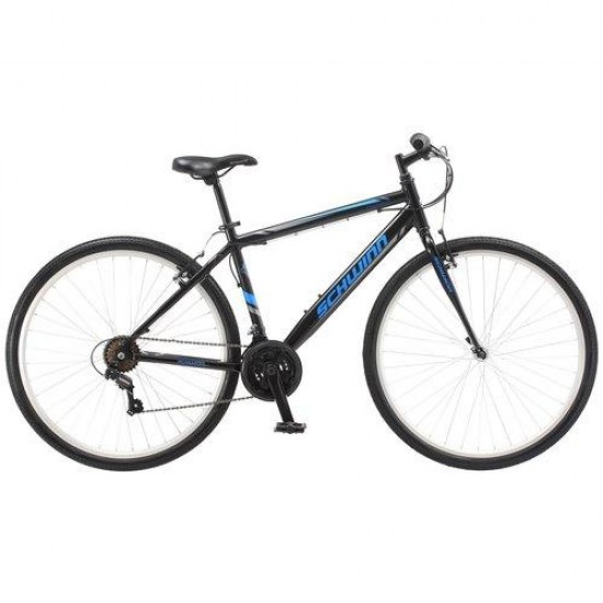 700c Schwinn Pathway Men’s Multi-Use Bike, Black