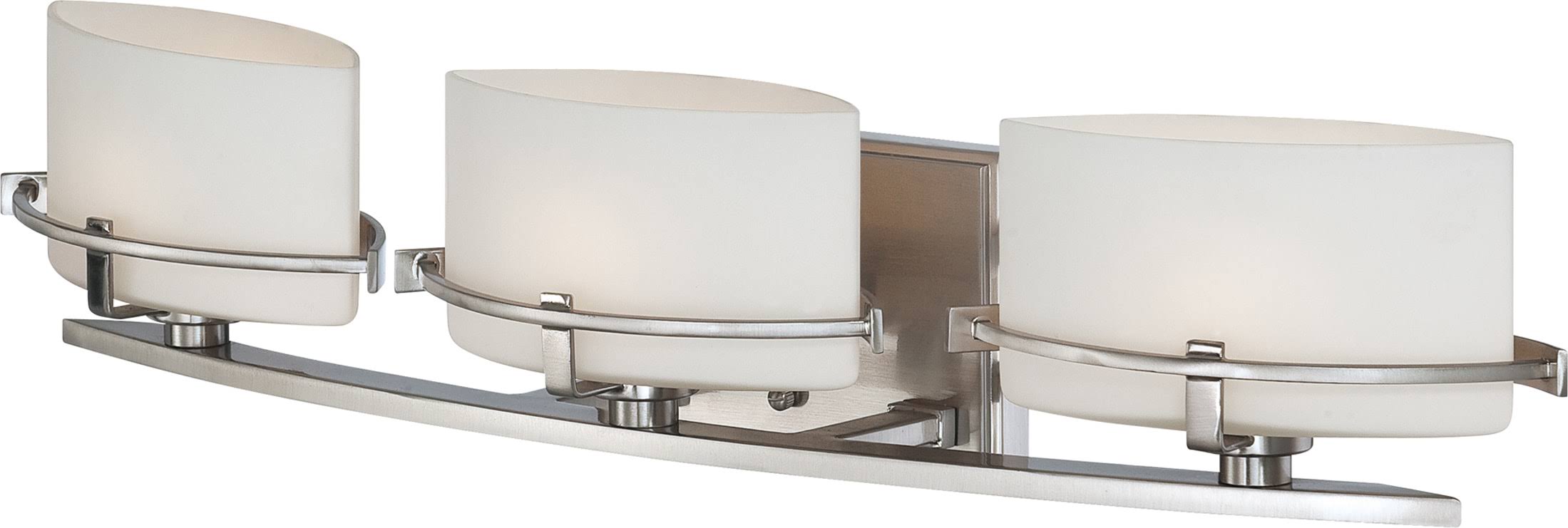 Quoizel NN8603BN Nolan Bath 3 Light Brushed Nickel