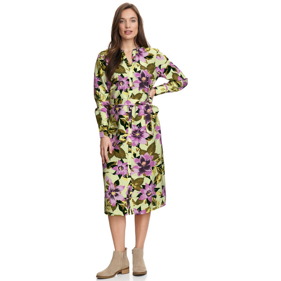 Gina Benotti Damen Hemdkleid mit floralem Muster