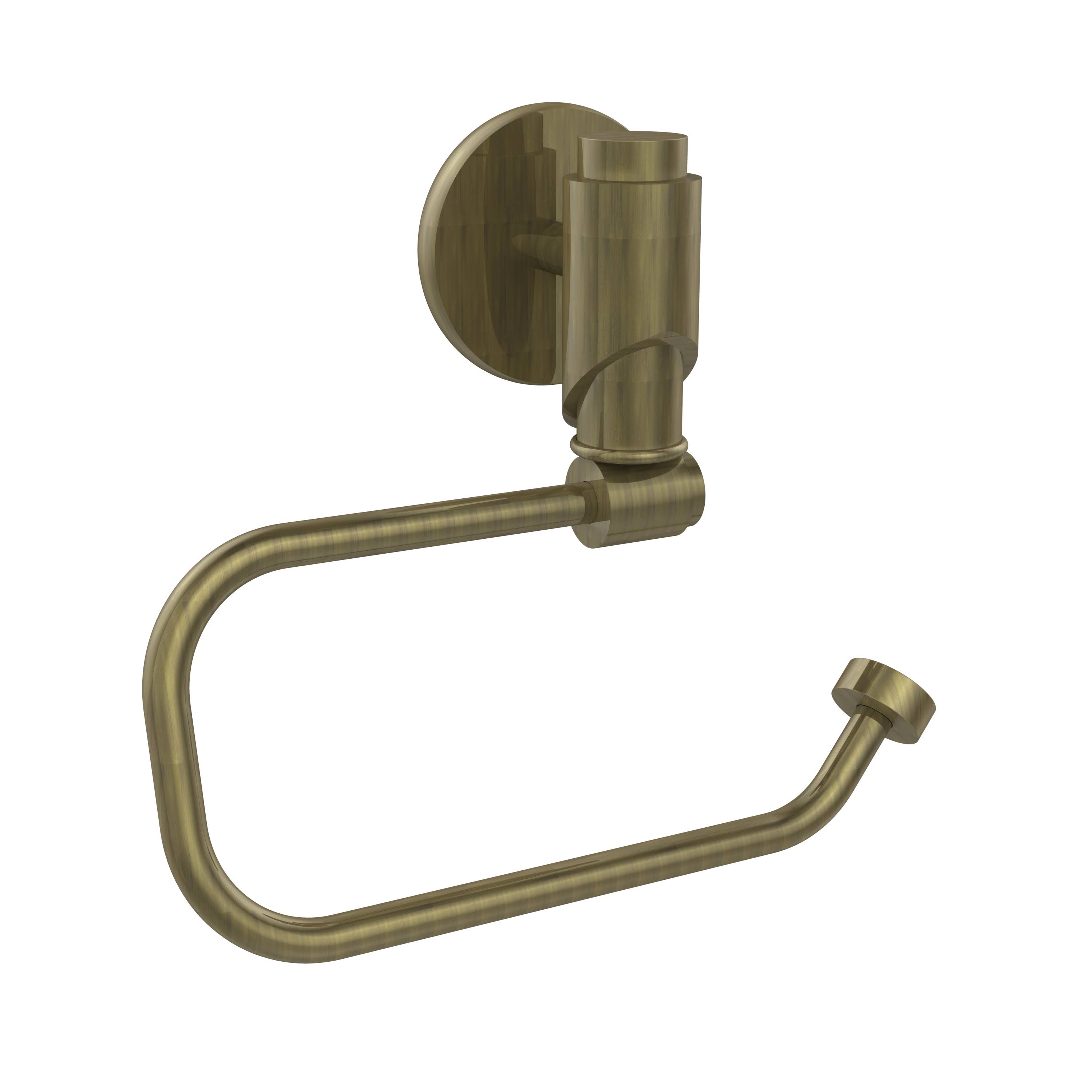 Allied Brass Tribecca Collection European Style Toilet Tissue Holder - Antique Brass
