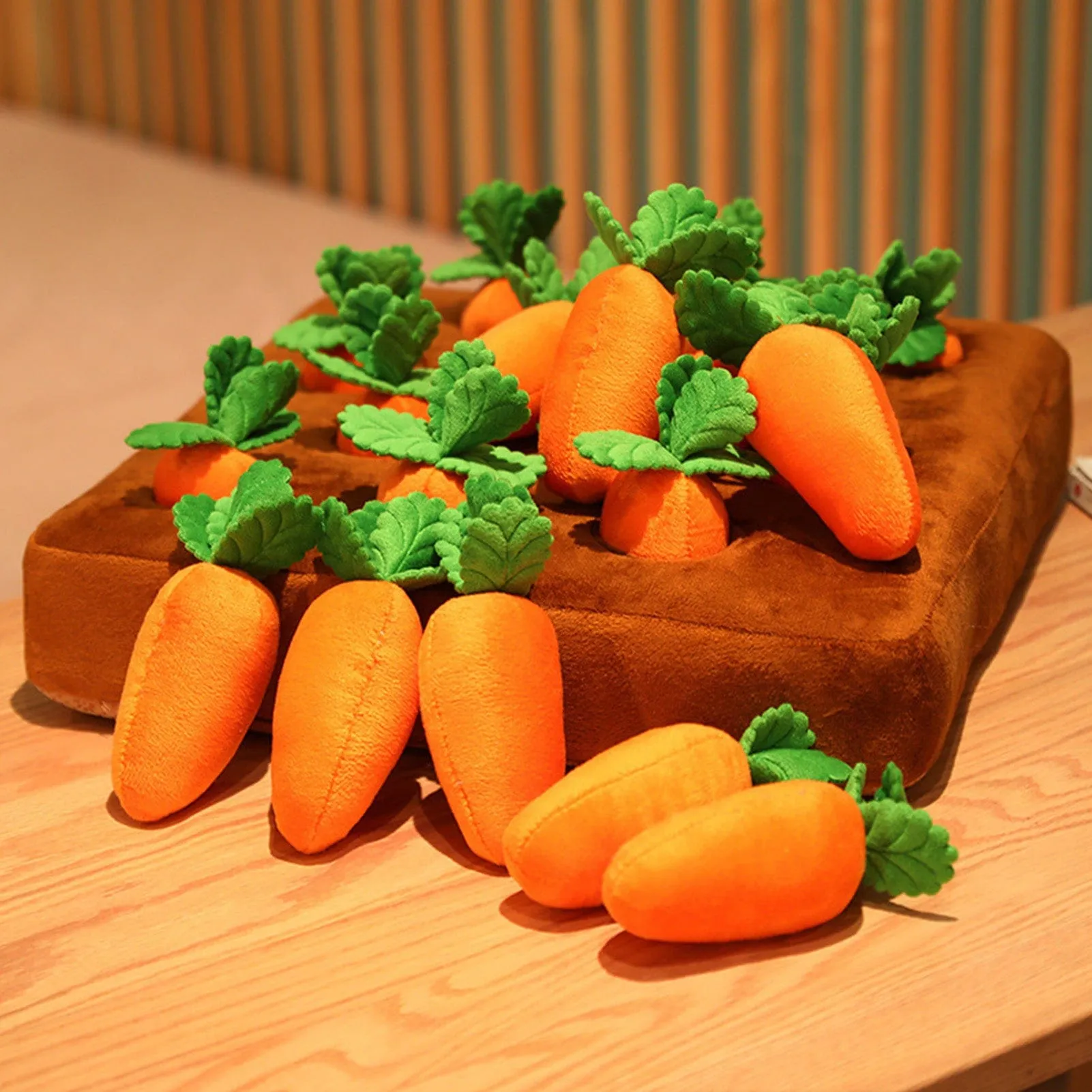 Carrot Farm - Interactive Carrot Plush Toy
