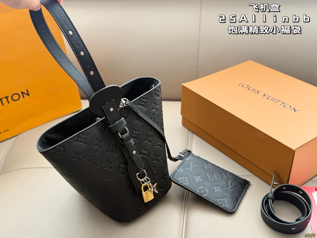 LV 25 Allinbb Bucket Bag - cnluxepick