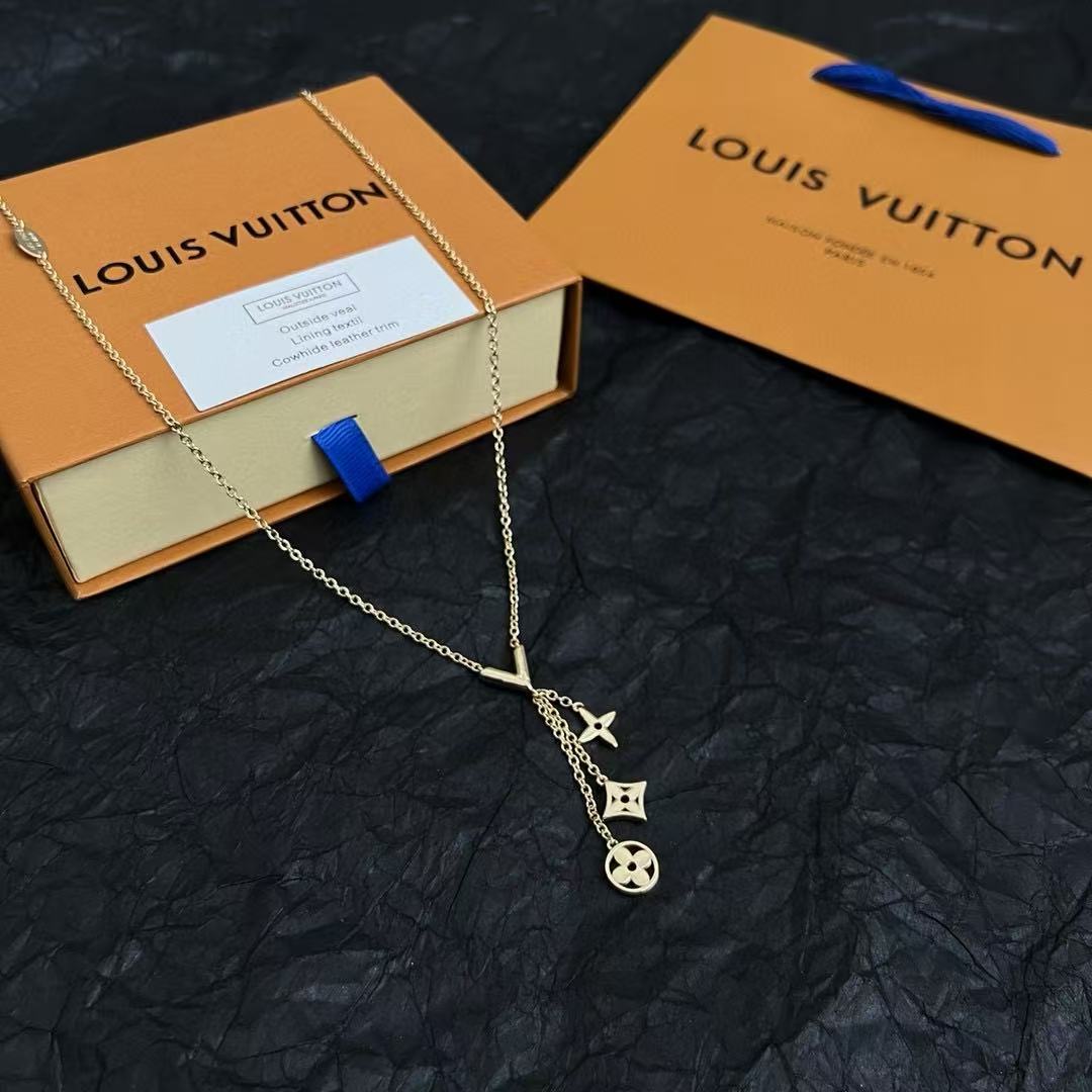 LV long pendant necklace - cnluxepick