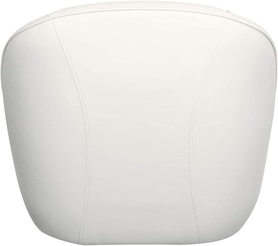 Bucket Pontoon Boat Seat (White/Blue)