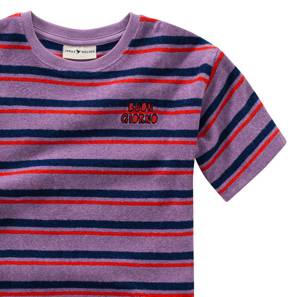 Jonas Nielsen Kinder Frottee-Shirt mit Stickerei