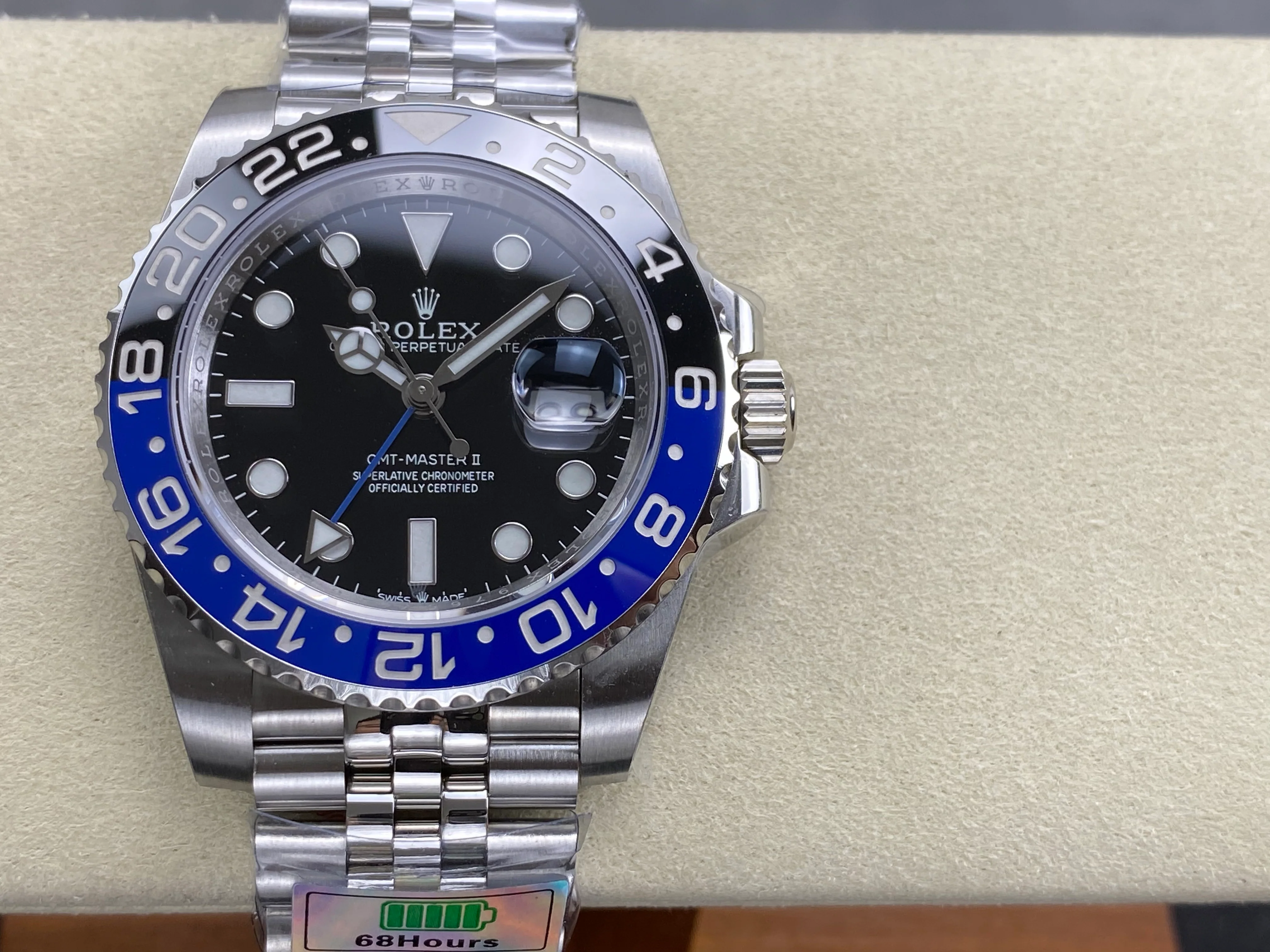 Rolex GMT- Master II Black Blue Jubilee Bracelet