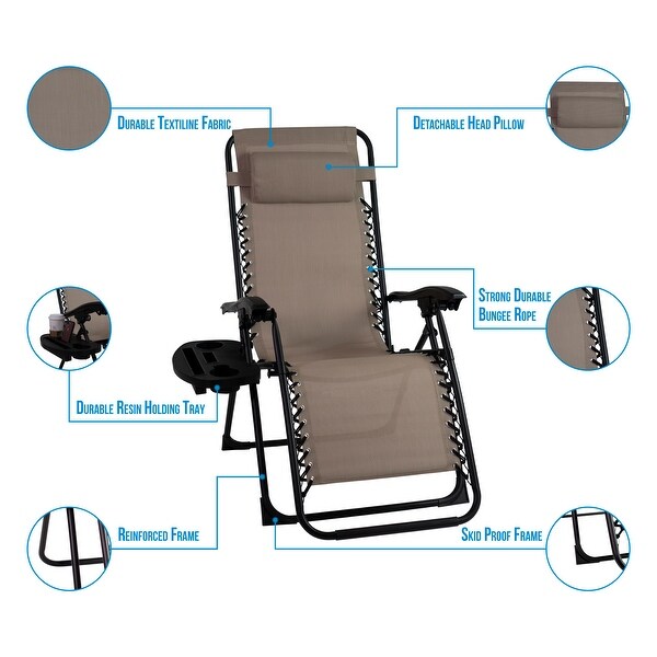 SunRay 1pc Zero Gravity Chair