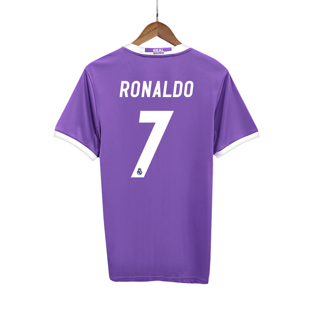 Retro Soccer Jersey RONALDO #7 Real Madrid Away 2016/17