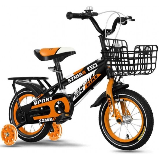 Kids Bike BMX Bike for Kids Boys Girls Bicycle Children Bicycle for Boys Girls 2-10 Years Old with Flashing Wheels and Handbrake