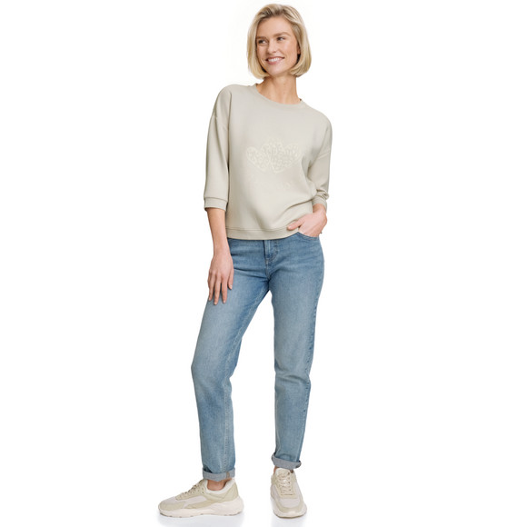 Gina Damen Sweatshirt mit 3/4-Arm