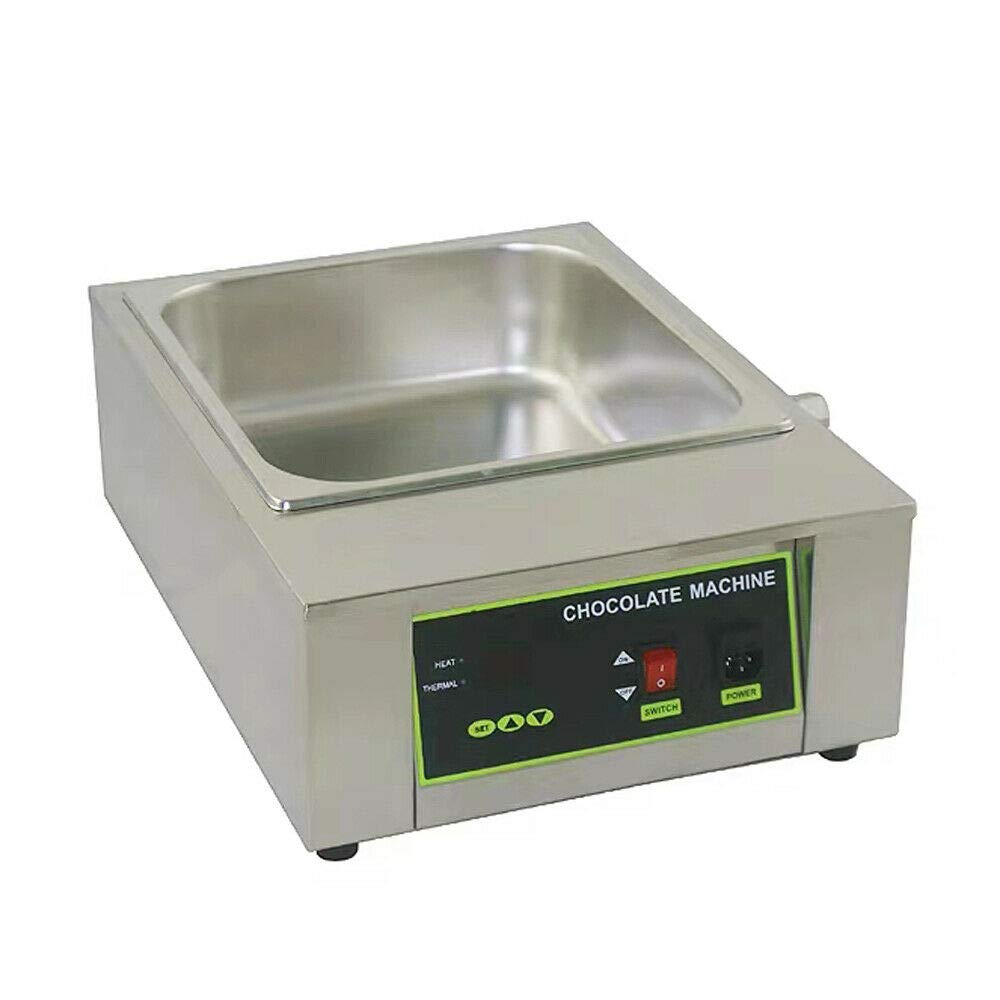 2026 1000W Chocolate Tempering Machine Stainless Steel Electric Chocolate Melter Pot for Bakery Cafe 18kg Capacity