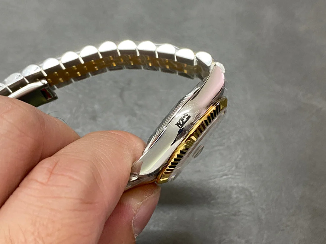 DATEJUST 31MM GOLD STEEL MOP DIAL