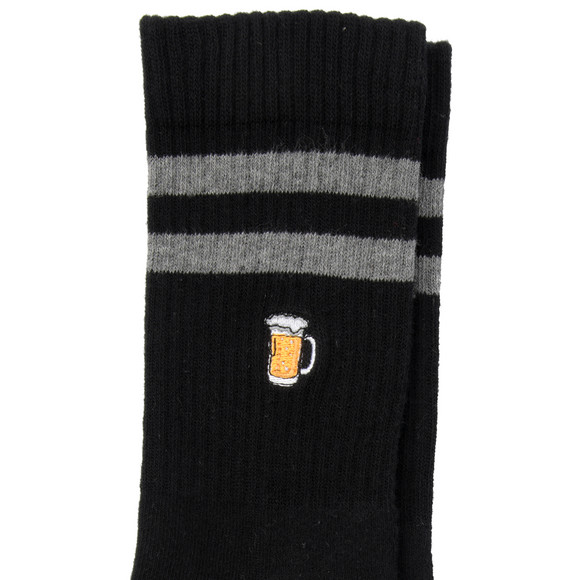 VanVaan 1 Paar Herren Sportsocken mit Stickerei