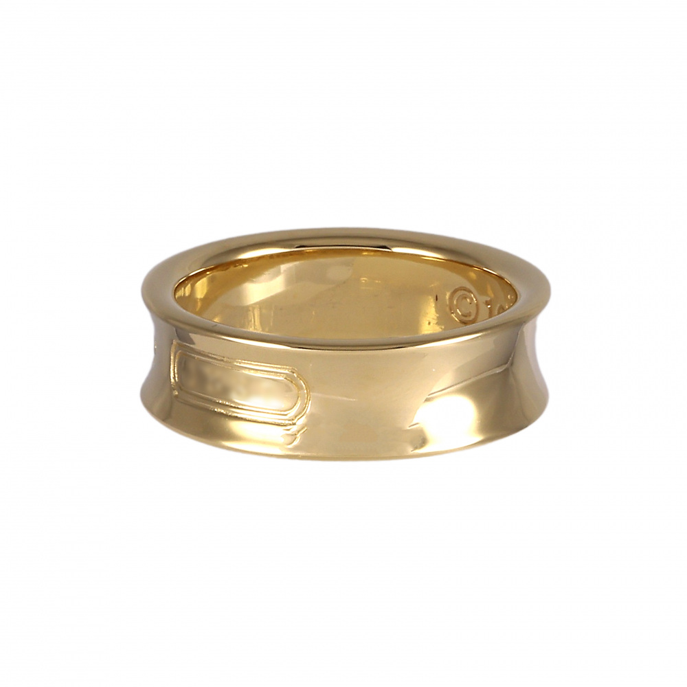 Tiffany & Co. Tiffany 1837 Narrow Ring 18K Yellow Gold