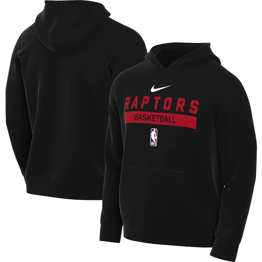 Men's Toronto Raptors 2022/23 Spotlight On-Court Practice Performance Pullover Hoodie