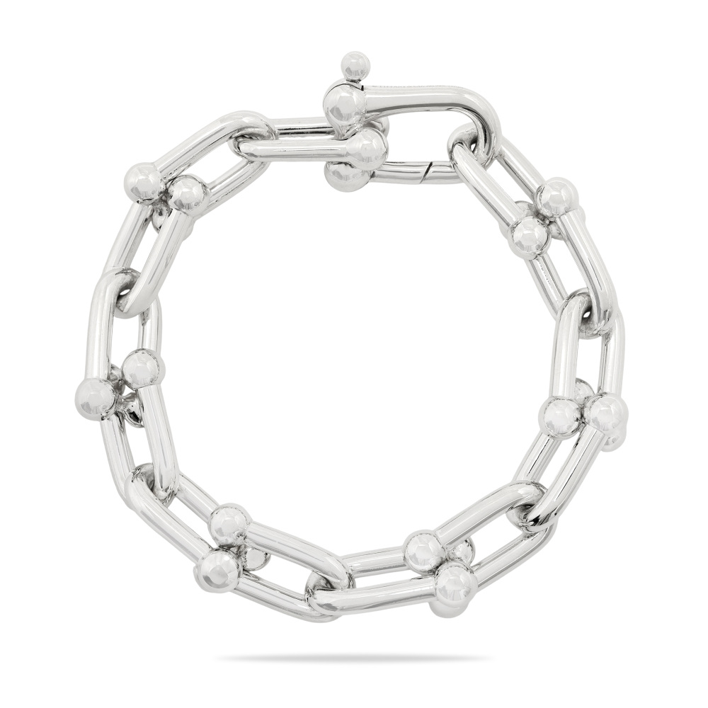Tiffany & Co. Hardware Link Bracelet Sterling Silver 60153091