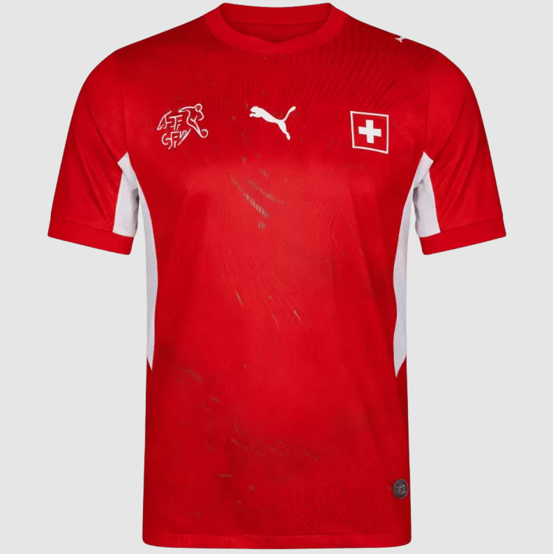 Switzerland Home Soccer Jersey World Cup 2026