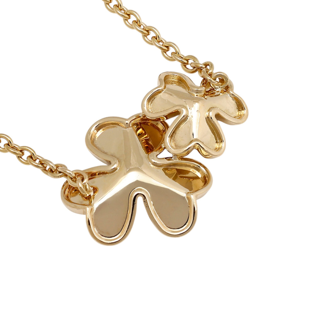 Van Cleef & Arpels Frivole 9 Flower Necklace 18K Yellow Gold Diamond VCARD31500