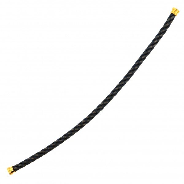 FRED Force 10 (lm) Steel Cable Navy 18 Plating Bracelet