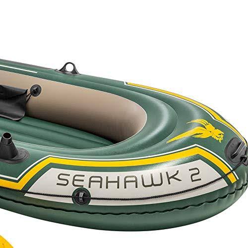 Intex Seahawk 2, 2-Person Inflatable Boat Set with French Oars and High Output