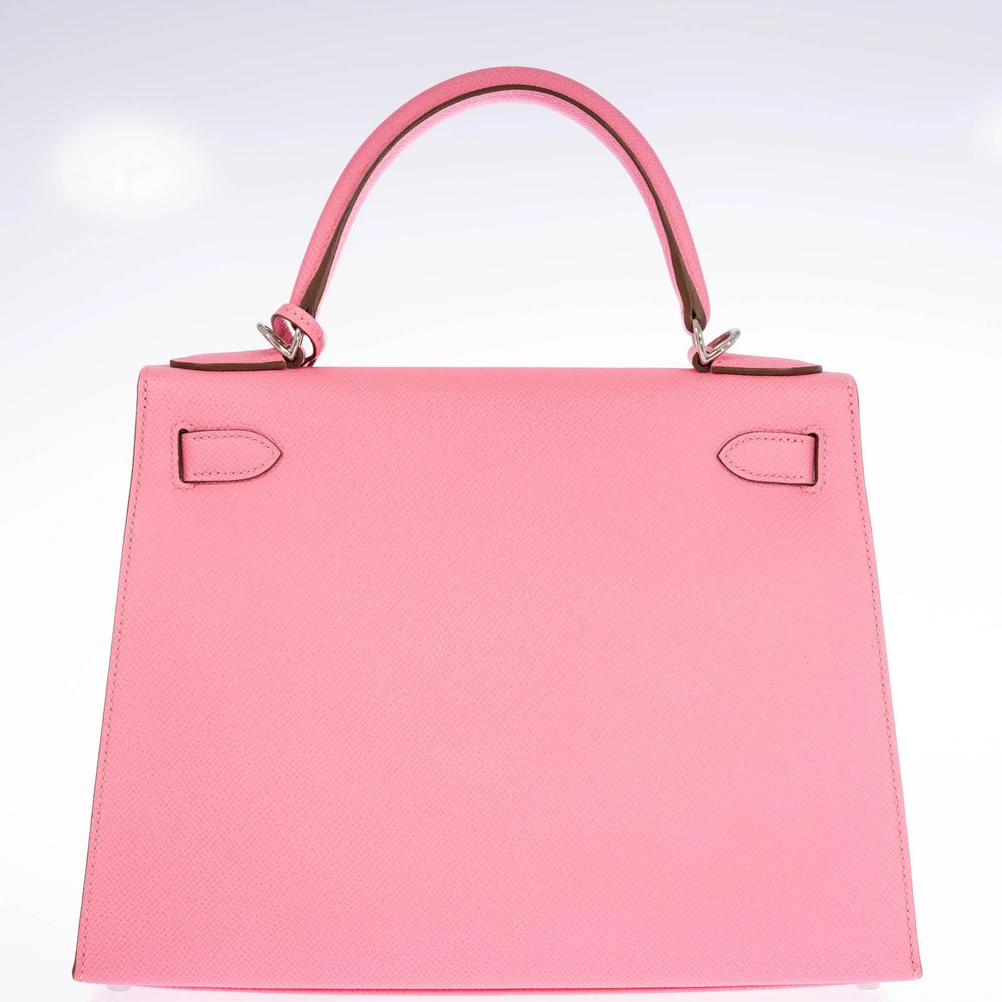 Hermès Kelly 28 Sellier Rose Confetti Epsom Palladium Hardware
