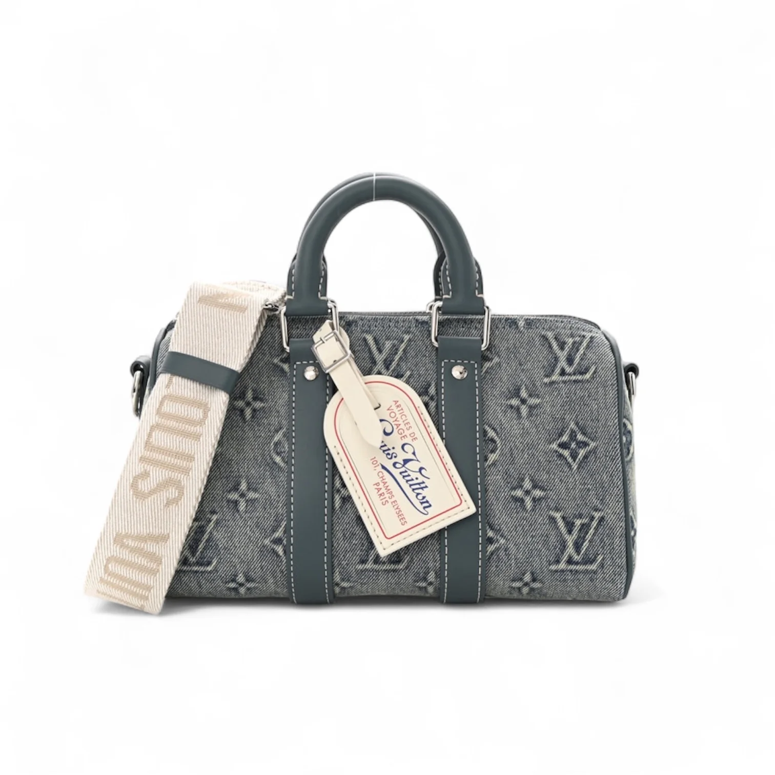 Louis Vuitton Speedy Bandoulière Denim 25