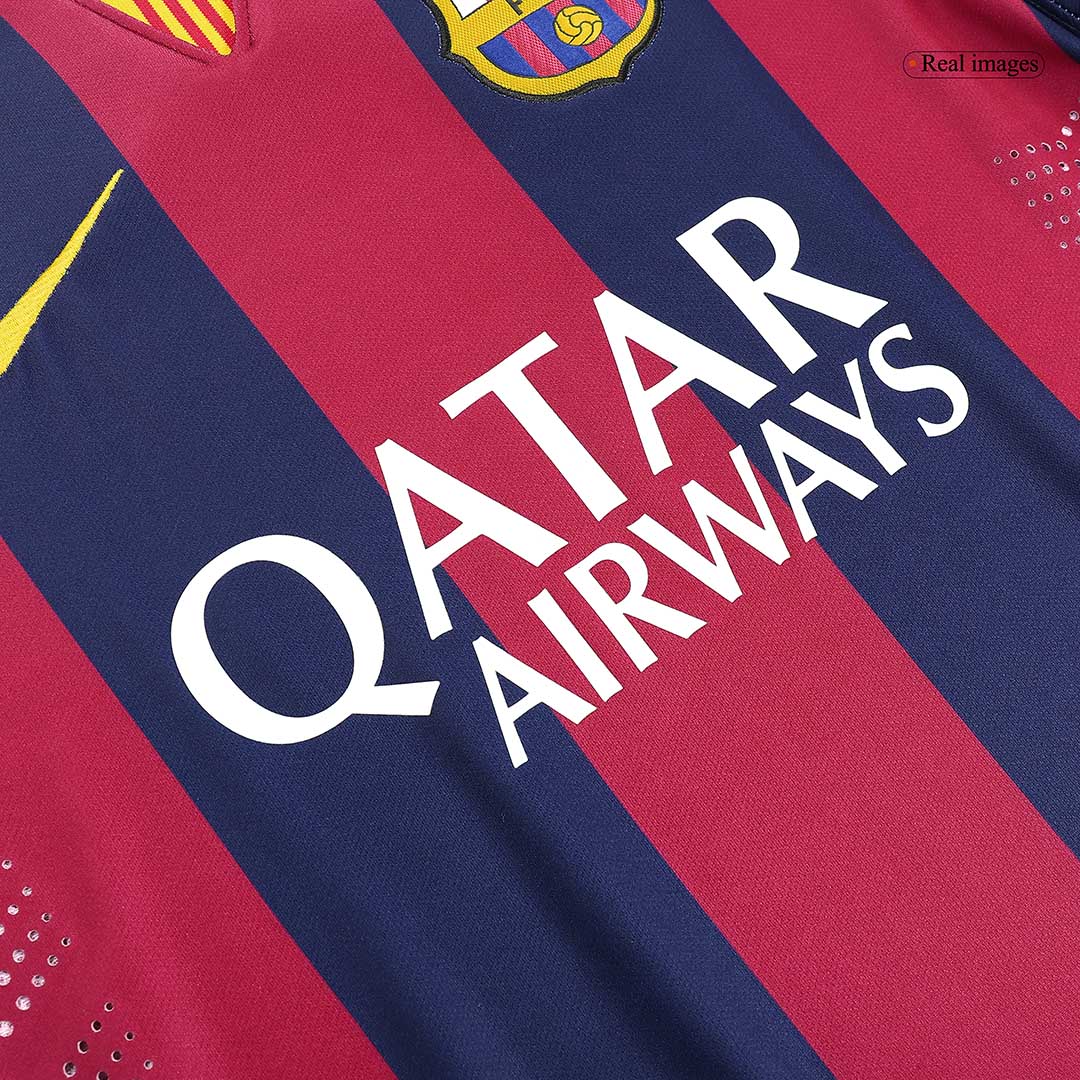 Retro Soccer Jersey Barcelona Home 2014/15