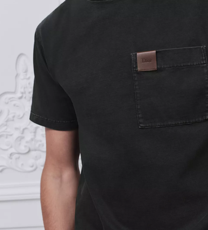 Dior T-Shirt with Pocket, Relaxed Fit