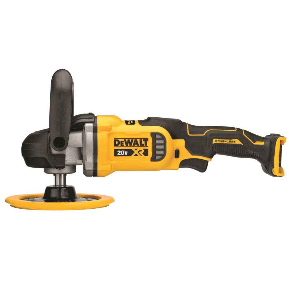 DEWALT 20V MAX XR 7 in 180mm Variable Speed Rotary Polisher Bare Tool DCM849B
