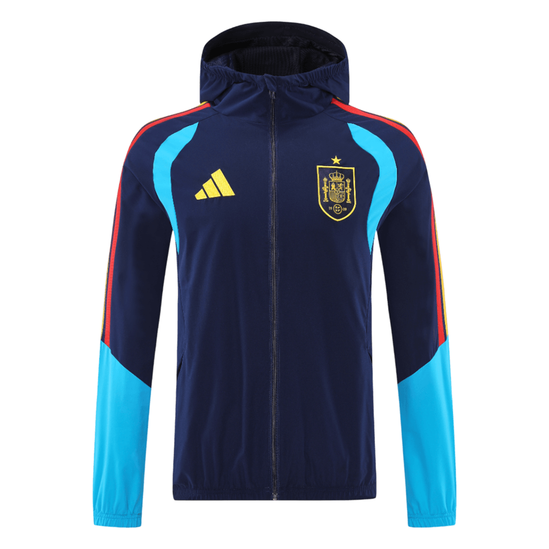 Spain Hoodie Jacket 2026 - Blue&Black