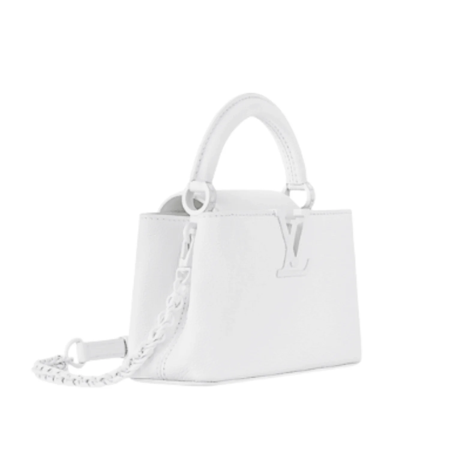 Louis Vuitton Bag | Capucines East-west Mini Handbag Quartz White
