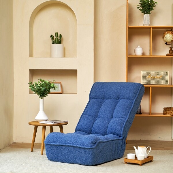 Single sofa reclining chair lazy sofa balcony reclining chair adjustable chair