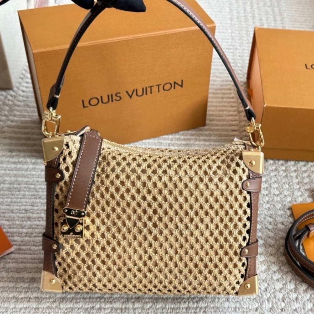 Louis Vuitton Side Trunk MM Natural Brown 23cm M14405