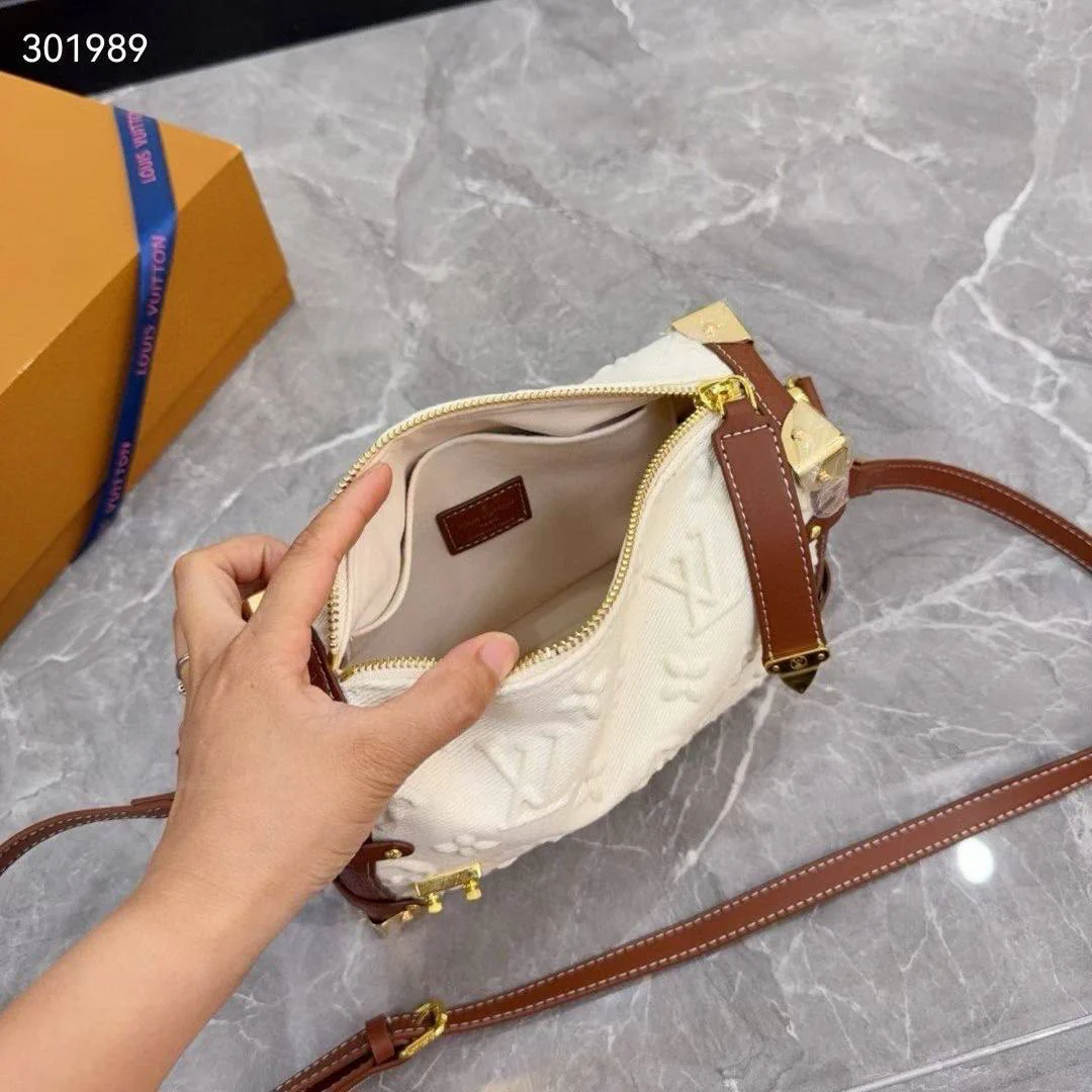 Louis Vuitton Coussin Pochette – White