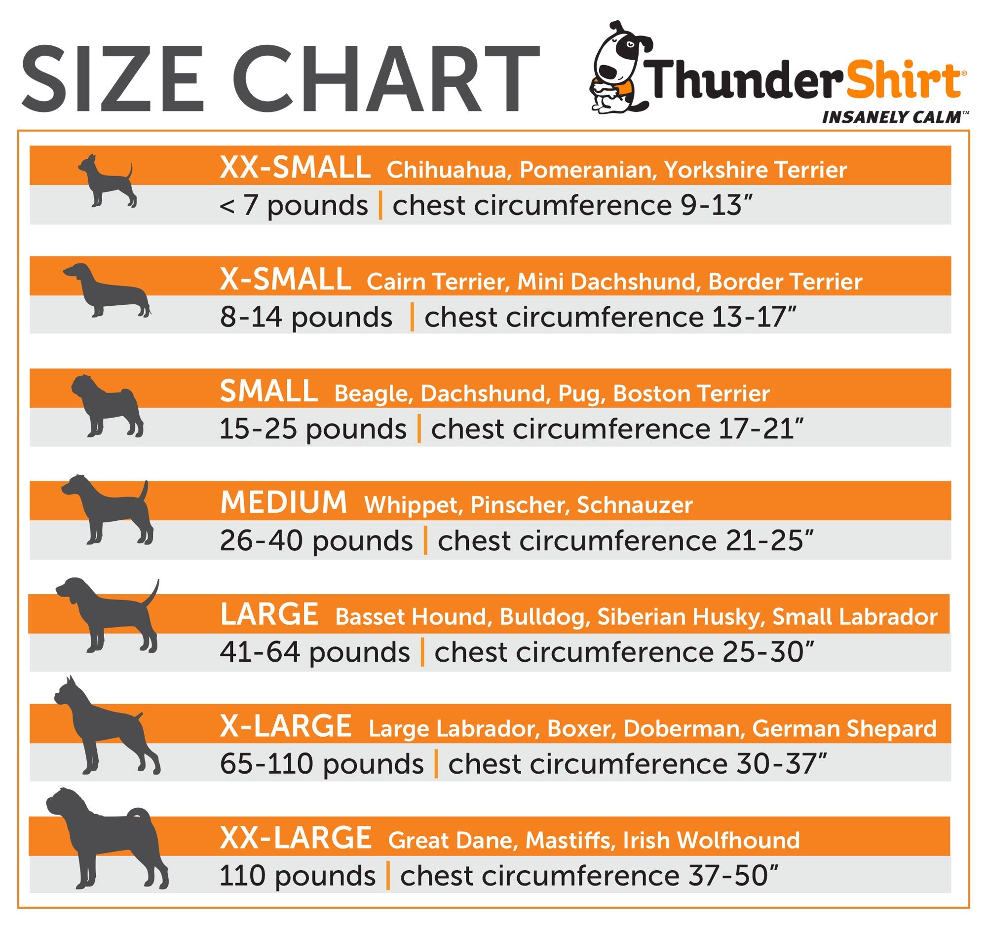 ThunderShirt Anxiety Jacket for Dogs, Heather Grey, Large