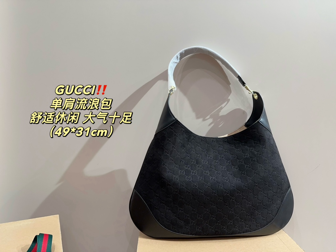 High quality Gucci shoulder bag Hobo bag Many Colors - cnluxepick